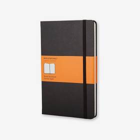 Cuaderno Xl Rayas Negro Hc