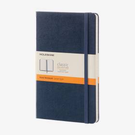 Cuaderno Grande Rayas Azul Zafiro Hc