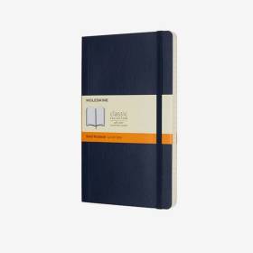 Cuaderno Grande Rayas Azul Zafiro Sc