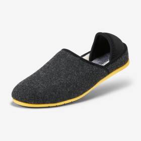 Pantuflas Hilounge Gris Oscuro Amarillo T. 43