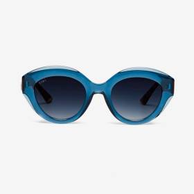 Gafas De Sol Anne Diseño Español Azul Azul