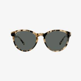 Gafas Terminación En Madera Latitude Champagne - Lente Café Hermética