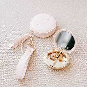 Pastillero De Cartera Con Espejo