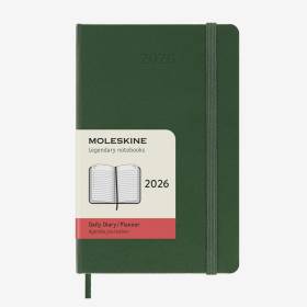 Agenda 2026 Pequeña Diaria Verde Sc