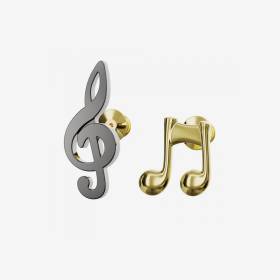 Pines Clave Sol Y Nota Musical