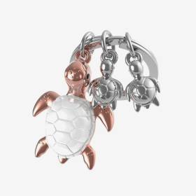 Llavero Familia De Tortugas