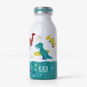 Botella Cooly Dino Verde 350Ml