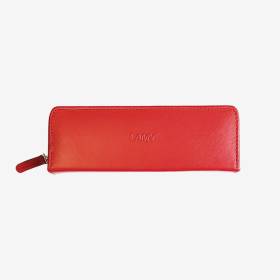 Estuche Cremallera Rojo
