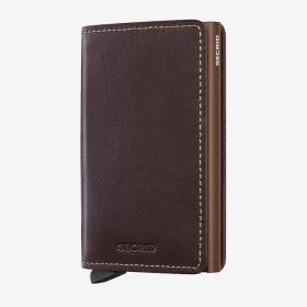 Billetera Compacta Slim Chocolate