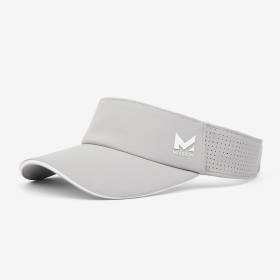Gorra Visor Rígida Con Enfriamento Gris Claro