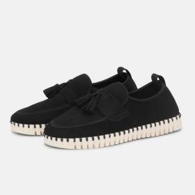 Tenis Confortables Para Mujer Tulip Ivory Negro 36