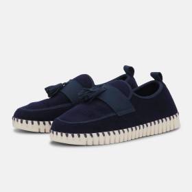 Tenis Confortables Para Mujer Tulip Ivory Azul 36