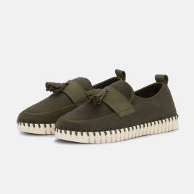 Tenis Confortables Para Mujer Tulip Ivory Oliva 39