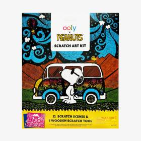 Kit De Arte Scratch Snoopy