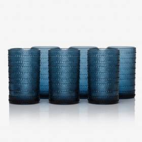 Set X6 Vaso Jupiter Ice Azul 13Oz