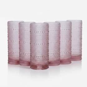 Set X6 Vaso Jupiter Ice Rosa 13Oz