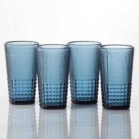Set X6 Vaso Malcolm Ice Azul 15Oz