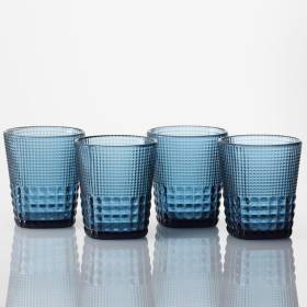 Set X6 Vaso Malcolm Dof Azul 11Oz