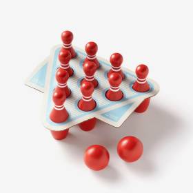 Juego Mini Bolos Rojo
